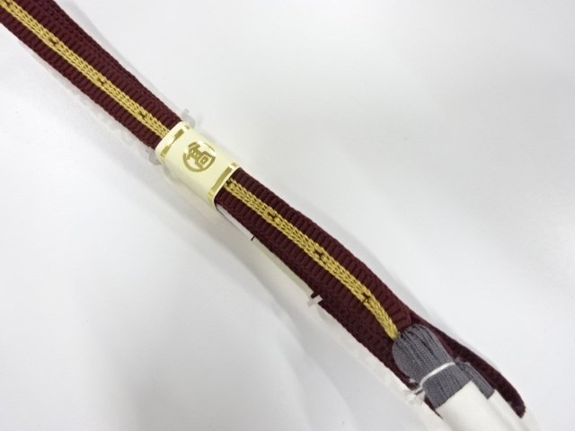 未使用品　正絹　撚り房　手組帯締め